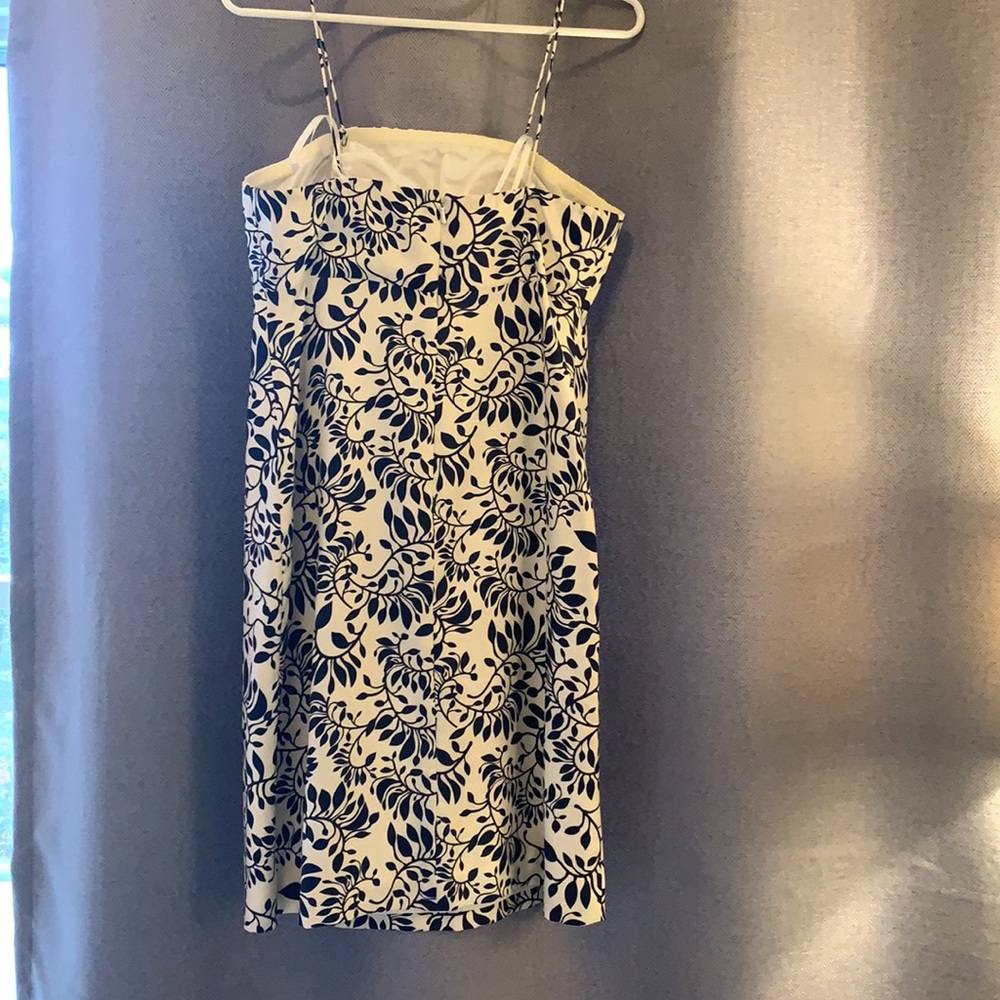 Vineyard Vines silk strapless floral dress - Picture 2 of 4